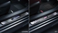 【レヴォーグ・ＶＮ】LEDサイドシルプレート （LEVORG/STI）・スバルパーツ・スバル部品