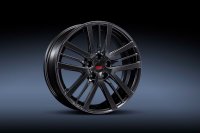 【インプレッサ・ＧＵ】ＳＴＩアルミホイールセット17インチ 7J（ブラック）・スバルパーツ・スバル部品