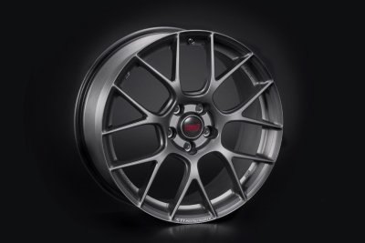 画像1: 【レヴォーグ・ＶＭ】STIパフォーマンスホイール BBS 19インチ 8.0J（マットグレイ）＊１台分・スバル純正部品/ＳＴＩパーツ