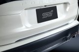 【フォレスター・ＳＬ】ＳＴＩテールゲートガーニッシュ（ブラック）・スバル純正部品/ＳＴＩパーツ