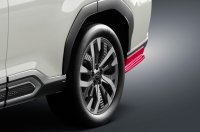 【フォレスター・ＳＬ】ＳＴＩリヤサイドアンダースポイラー(チェリーレッド)・スバル純正部品/ＳＴＩパーツ