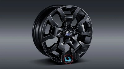 画像1: 【フォレスター・ＳＬ】ホイールデカール 18インチ・スバル純正部品/スバルパーツ