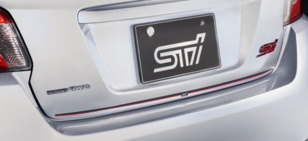 画像1: 【ＳＵＢＡＲＵ・ＷＲＸ】ＳＴＩトランクリッドガーニッシュ（コンビ）・スバルパーツ・スバル部品 (1)