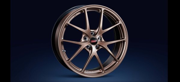 画像1: 【ＢＲＺ・ＺＤ】ＳＴＩパフォーマンスホイール BBS 18インチ 7.5J（マットブロンズ）・ＳＵＢＡＲＵパーツ/ＳＴＩパーツ (1)