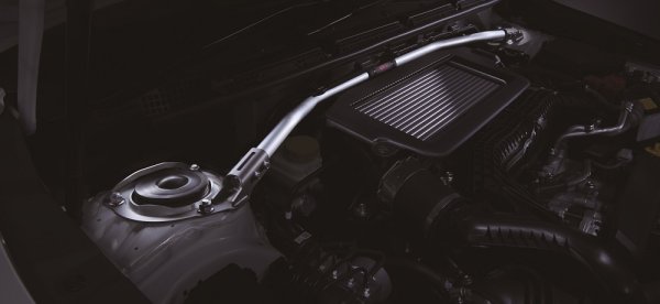 S管理66589 H20 レガシィ BP5】☆STi フロント タワーバー