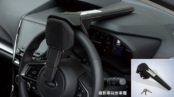 画像1: 【ＳＵＢＡＲＵ・ＷＲＸ ＶＢ】ＳＡＡステアリングロック・スバルパーツ・スバル部品★ (1)