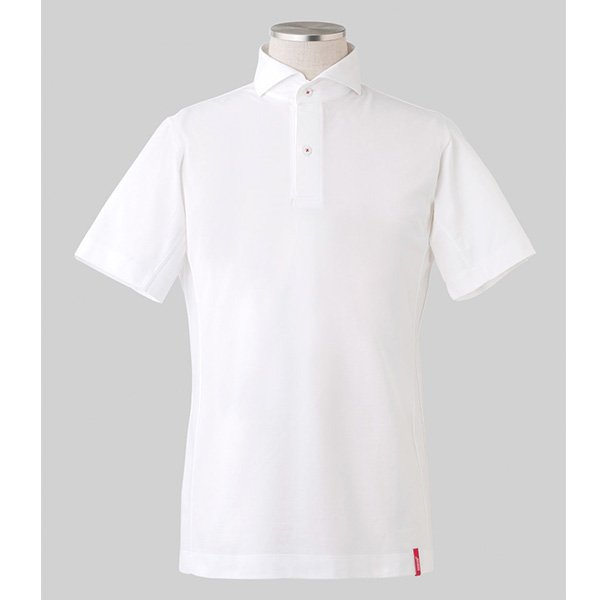 画像1: STI ドライビングシャツ（半袖）ホワイト・ＳＴＩシャツ／スバルシャツ (1)