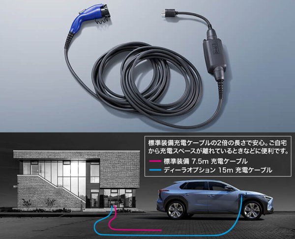 画像1: 【SOLTERRA・XEAM10X/YEAM15X】充電ケーブル 15m・スバルパーツ・スバル部品 (1)