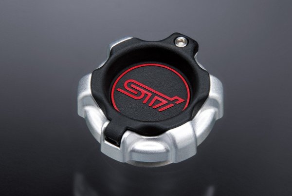 画像1: 【フォレスター・ＳＬ】ＳＴＩオイルフィラーキャップ・スバル純正部品/ＳＴＩパーツ (1)
