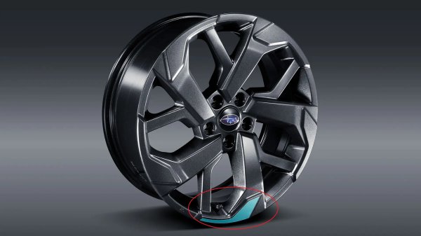 画像1: 【フォレスター・ＳＬ】ホイールデカール 19インチ・スバル純正部品/スバルパーツ (1)