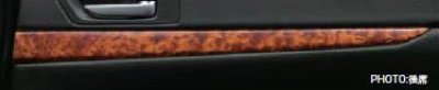画像1: 【レガシィＢＭ/ＢＲ】ウッドパネル(レッド)・スバル純正部品・スバルパーツ