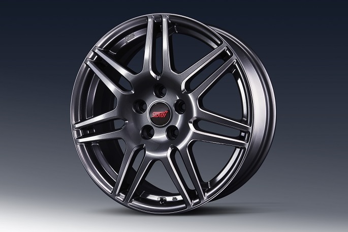 2020最新型 高品質 フォレスターSTI純正オプションホイール17X7J +48